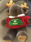 Vtg Stuffed Moose Dan Dee 2002 Snowflake Friends Plush Christmas Sweater 16 