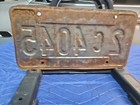 Vintage 1979 Indiana License Plate 2c4045