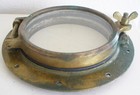 Vintage Bronze  Porthole  Wilcox Crittenden Wc   7   1930 s Era   Nautical Gift 