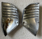 Pair Of Vintage Gravel Rocker Guards Shields   1940s 1950s   