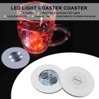 Pack Of 20 Drink Coaster Led Light Up For Bottle Cup Glass Bar Party Lights