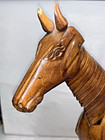 Modern Wooden Articulated Horse Mannequin Artist Model -per Mare Per Terram 1968