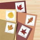 Vibrant Leaves 2025 Postcard Rate  sheet Of 20  20 Stamps  Red 