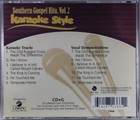 Southern Gospel Hits Volume 2 Christian Karaoke Style New Cd g Daywind 6 Songs
