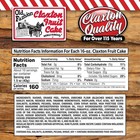 Old Fashion Claxton Fruit Cake 3-1 Lb  Regular Recipe Loaves - Individ