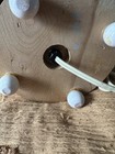 Vintage Humpty Dumpty Wooden Children s Side Table Lamp  no Shade 