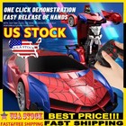 Spider-man Transformers Rechargeable Remote Control Car Toy Girls Boys Toys 1 18