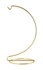 8 Inch Tall Bright Gold Ornament Display Stand Wire Hanger Holders  Pack Of 3