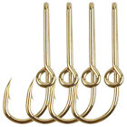 10pcs Fishing Hooks Hat Pins Hat Clip Carbon Steel Fish Hooks For Hat Gold black
