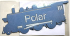 Polar Express Train Triple Layer Laser Die Cut Bazzill Cardstock Paper Piecing  