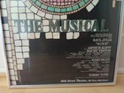 Rare Nine Poster  Raul Julia Musical Framed Window Card Poster Broadway 14x22
