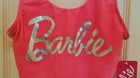 New Girls Barbie One Piece Swimsuit Fuschia Pink Size 4 5 6 6x