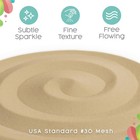 Sandsational Sparkle Champagne Unity Sand - 1 5 Lb  22oz   Beige Colored For Wed