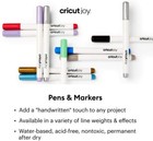  new  Cricut Joy 0 8 Glitter Gel Pens Pink Blue Green Factory Sealed Free Ship