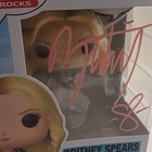 Britney Spears Funko Pop Rocks  495 Vinyl Figure Autographed W  Coa