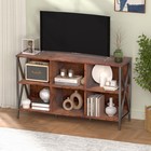 Horizontal Bookshelf Bookcase cube Storage Organizer Shelf industrial Wide Bo   