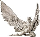 11  Icarus Wall Sculpture - Detailed Hand-cast Art Inspired By Greek Mythology