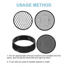 20pcs Classifier Sifting Pan Gold Panning Soil Sieve Mesh Screen Outdoor Garden