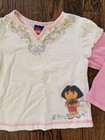 Vintage Y2k Dora The Explorer Long Sleeve Top Size 4t