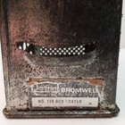 Vtg Bromwell Metal Cheese Box Grater 119 Farmhouse Rustic Primitive Decor Usa