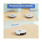 Tecbot S3 Pro Robotic Vacuum Cleaner  Lidar Navigation  150mins Runtime
