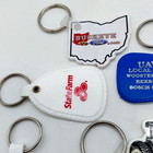 Vintage Advertising Keychains Lot Of 10 Car Insurance Churches Uaw Auto Shops