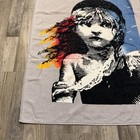Vintage Les Miserables Hilasal 100  Cotton Beach Towel Gray 56   x 31    - Rare