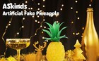 3 Pcs Fake Pine Artificial Fruit Mini Plastic Lifelike Fruit