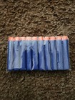 Lot Of 50 Blue Nerf Foam Bullet Darts For Play Gun Ammo