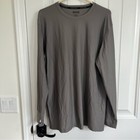 Duluth Trading Company Men s Buck Naked Base Layer Crew Long Sleeve Large Gray