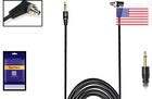 16 Ft Pc Sync Cable With Screw Lock For Nikon  Canon   Dslr Flash Trigger