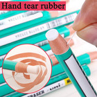 Hand Tear Sketch Eraser Pen-style Shape Pencil Eraser Pen Round Tip Highlight Ru