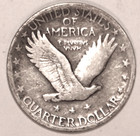 1928-p Standing Liberty Quarter - Very Good -  5013- Free Shipping