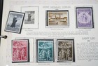 Vatican City 1960s Collection Of 125 Mint Stamps Stored In White Ace Album