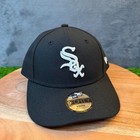 New Era 9forty Chicago White Sox Hat Youth One Size Black Adjustable Mlb Cap Nwt