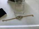 Harley-davidson Gold Tone Costume Bracelet Jewelry Unknown Metal 7    1980s