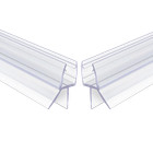 Aquivacoast 2-pack Shower Door Bottom Seal For 1 4   5 16   3 8  Glass