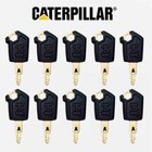 10pcs Heavy Equipment Key Set Ignition Keys For Cat Caterpillar New 5p8500