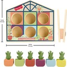 Fisher-price Wood Preschool Toy Sorting Greenhouse  Tiny Garden Wooden Activity