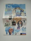 National Geographic Magazine The Making Of Canada The North Map 1997