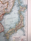 Vintage Map East Asia From 1904  Historical Map Of Korea  China  Japan  Mongolia