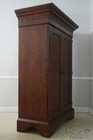 72077  Rom Weber Burl Elm Walnut Armoire Cabinet