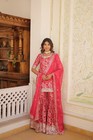 Indian Wedding Pakistani Designer Party Bollywood Wear Kameez Salwar Gown Suit