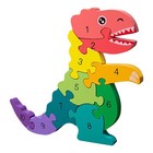 Children s Educational Early Education Digital Dinosaur Puzzle Model