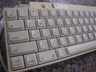 Vintage Apple Desktop Bus Keyboard A9m0330 With Apple Cable 590-0361-b -ms5