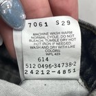 Vintage Levis 550 Jeans Kids 7 Black Denim Relaxed Fit Tapered Leg 1990s Usa