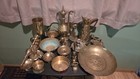 14 76 Lb Vintage Brass Lot 21 Pieces Pitchers Bowls Candle Holders Decor Scrap