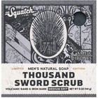 Dr  Squatch Men s All Natural Bar Soap - Thousand Sword Scrub - 5oz  new 