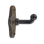 Industrial Wall Hook Cast Iron Towel Robe Coat Door Hanger Rustic Antique Style