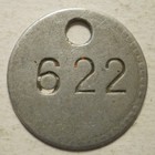 Illinois Central Railroad Pass  virginia  Transit Token - Il999w